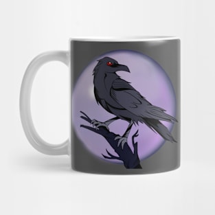 Stylized Raven Mug